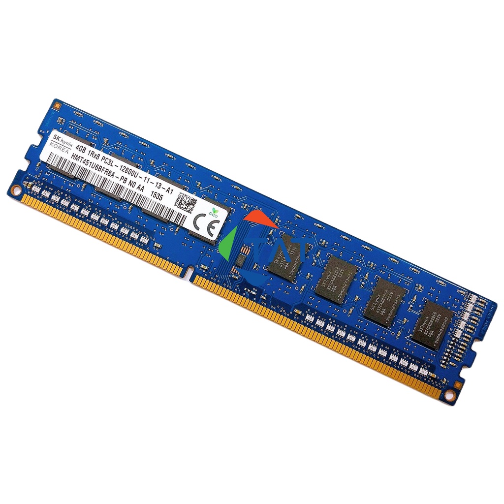 Ram PC Hynix 4GB 1600MHz PC3L-12800U 1.35V Chính Hãng - Bảo Hành 36 tháng