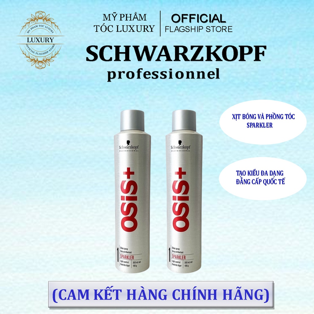 Xịt bóng tóc Osis 1 Sparkler Schwarzkopf 300mL [chính hãng]