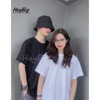 Áo thun oversize trơn đen trắng dễ phối đồ