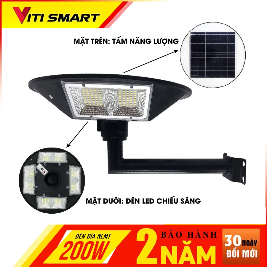 Đèn Đĩa Năng Lượng Mặt Trời 200W