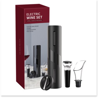 Set dụng cụ mở Vang Cao cấp Serve Boss (Black) - cao cấp