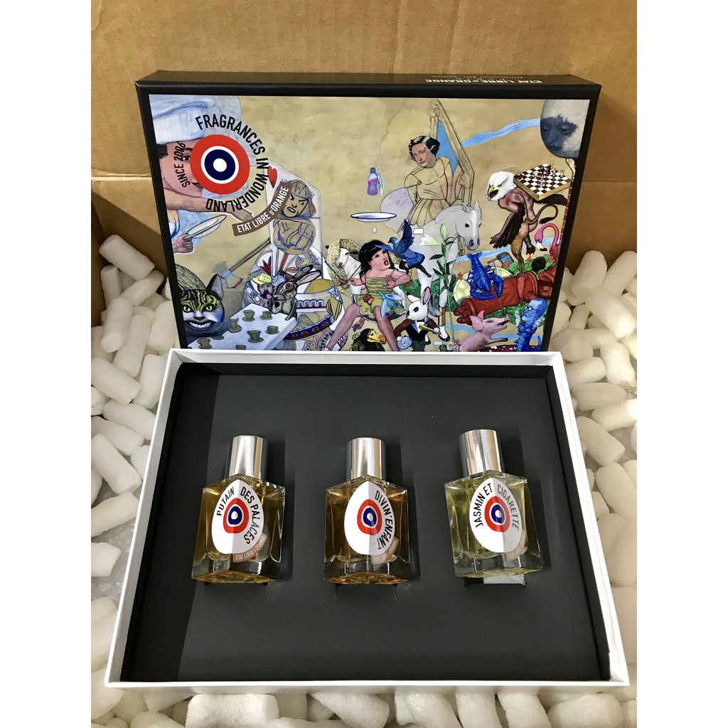 💥 Gift set nước hoa unisex Etat Libre D’Orange - Wonderland Anniversary Coffret Limited Edition