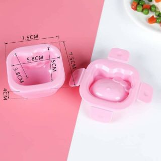 [BENTO] Khuôn ép cơm Hello Kitty nhỏ