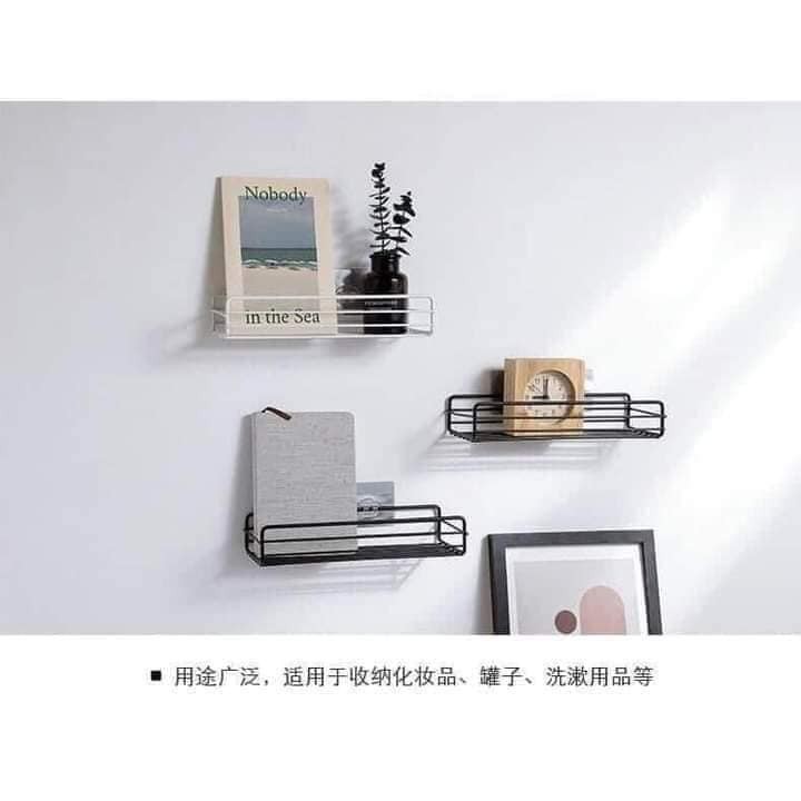 KỆ DÁN TƯỜNG SIÊU SIÊU CHẮC ,KỆ CHỮ NHẬT INOX