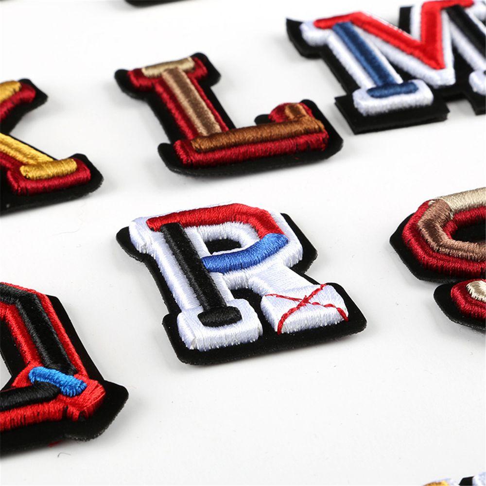 Sticker Ủi Thêu Hình Chữ Cái