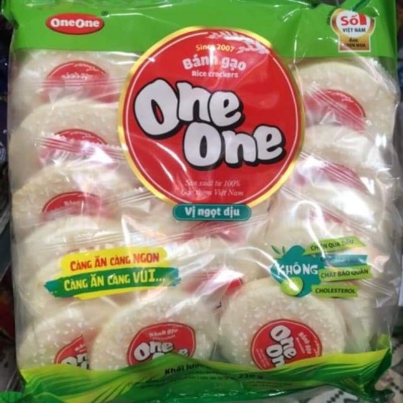 Bánh gạo One one tròn bịch 150g