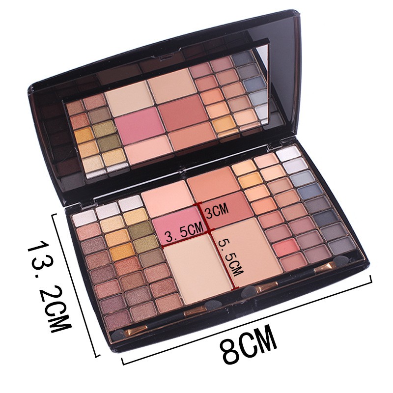 Kit trang điểm 48 màu mắt,4 phấn má hồng và 2 phấn nền Miss Rôse MR14Y | BigBuy360 - bigbuy360.vn