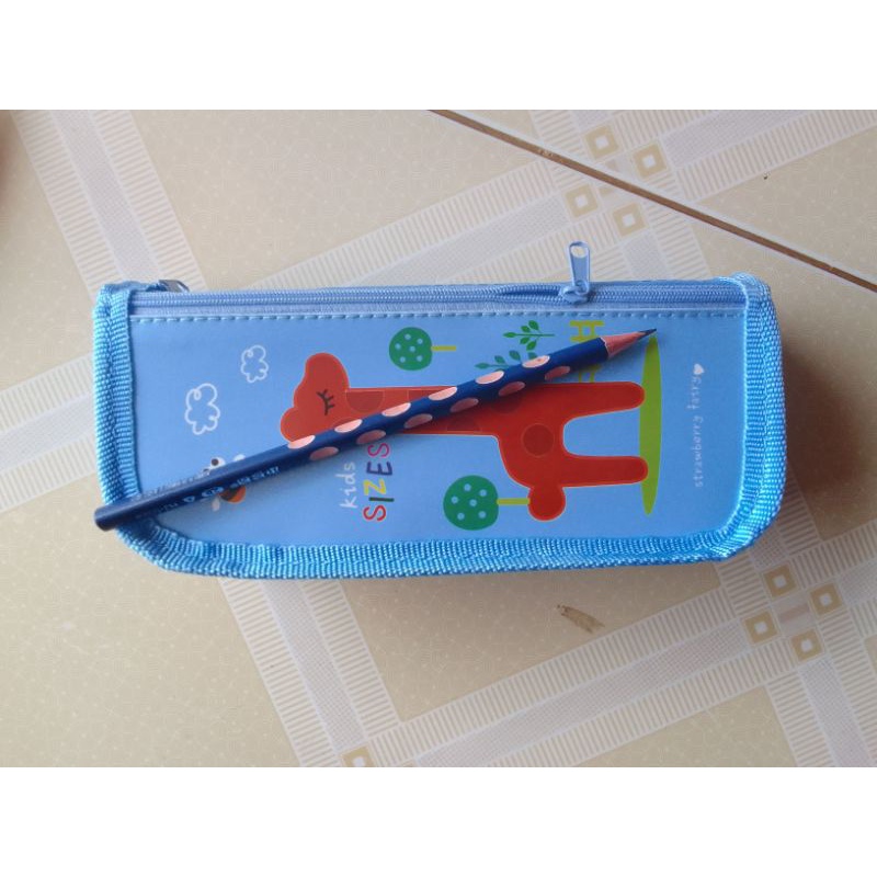 Hộp bút vải 2 ngăn cho bé trai và bé gái