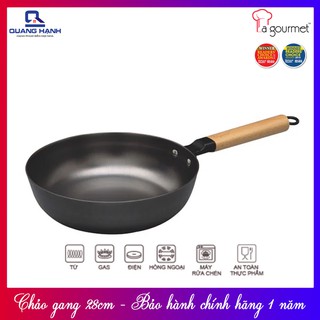 [Hàng chính hãng] Chảo gang La Gourmet Nitrigan 28cm - 347701