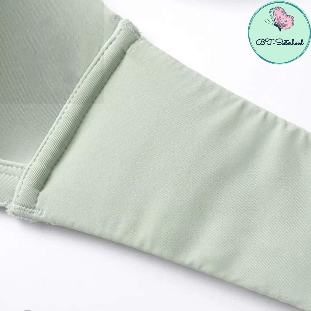 Áo lót nữ Sisterhood Thái Lan B005 cài trước không mút, không gọng mền mịn chất su, cực kỳ SEXY, LAVENUSA, LOT STORE