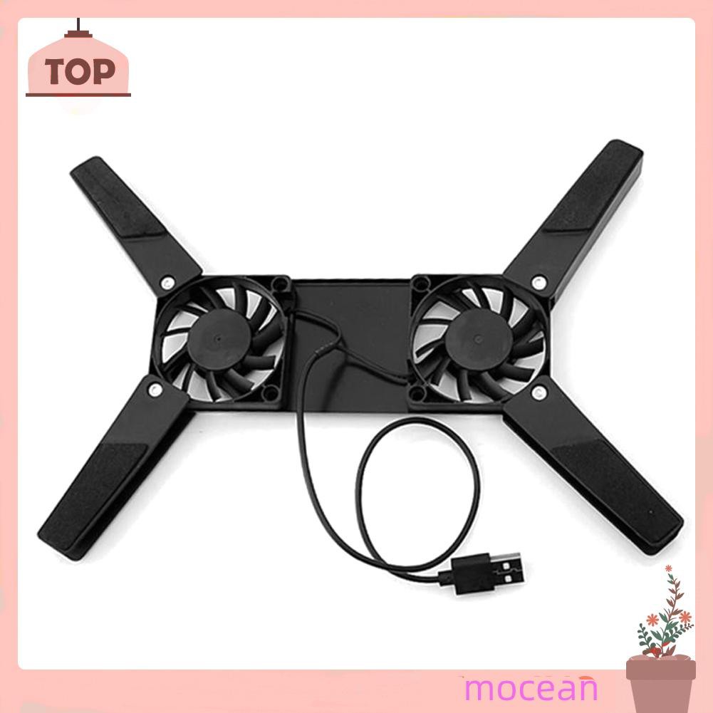 Mocean Laptop Cooler with 2 Fans USB Powered Foldable Cooling Pad for Notebook PC