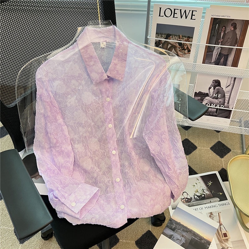 Áo Khoác Cardigan Tay Dài Chống Nắng Phong Cách Hong Kong Thời Trang Xuân Hè Cho Nữ