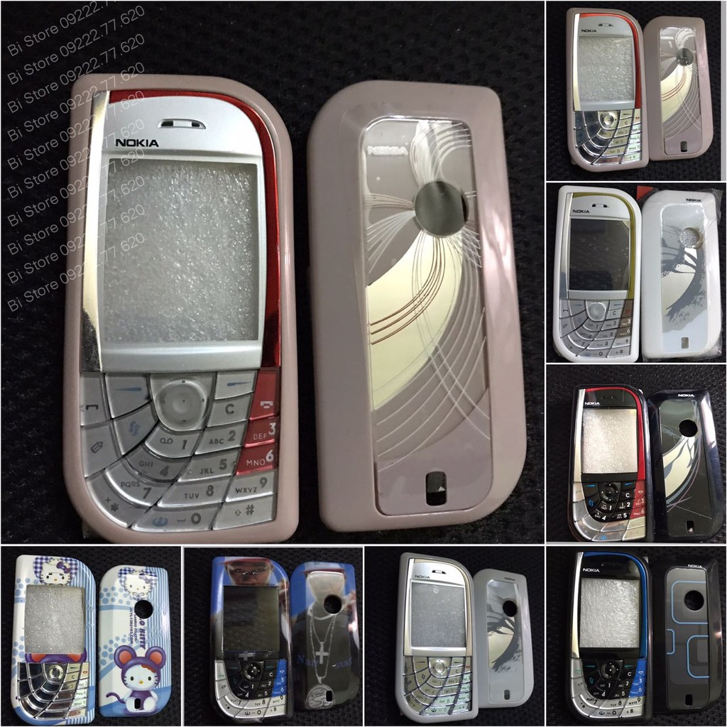 Vỏ máy nokia 7610 chiếc lá đẹp