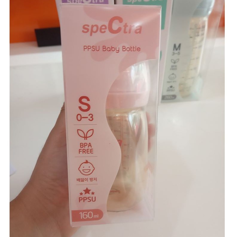 BÌNH SỮA PPSU CỔ RỘNG SPECTRA (160ml- 260ml)