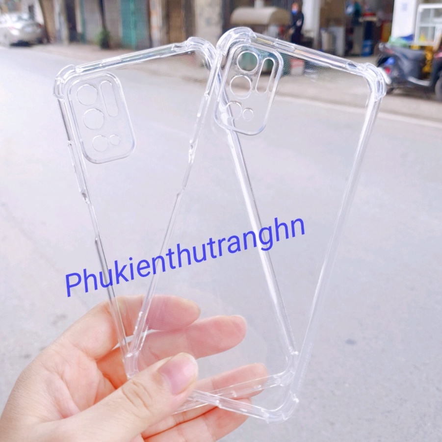 Combo Xiaomi Redmi Note 10 5G kính cường lực full màn + Ốp dẻo chống sốc có gờ bảo vệ camera