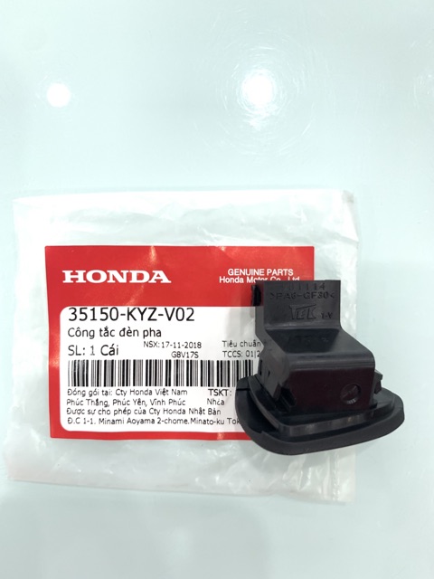 Công Tắc Bật Tắt Đèn Pha Honda Chính Hãng