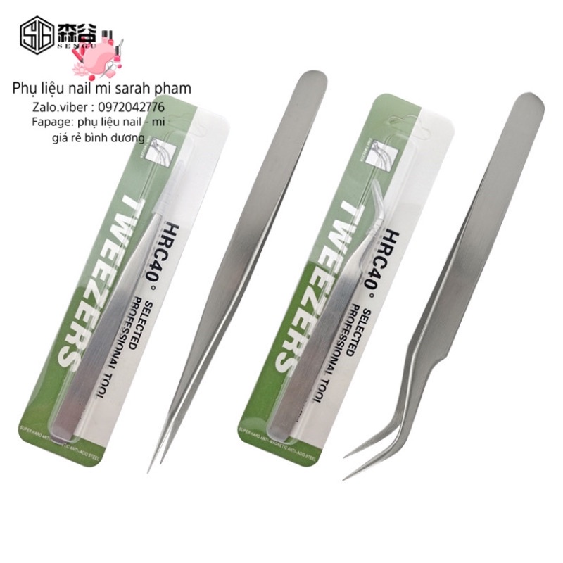 Nhíp classic bạc cong / thẳng sỉ lẻ sl