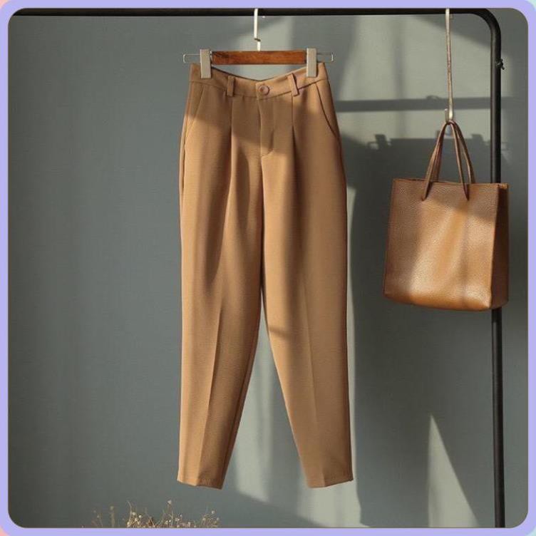 Quần Baggy Công Sở- Quần ÂU công sở cạp khóa thanh lịch đủ màu chất mát, dày dặn đứng form ĐỦ SIZE -  [ HÀNG CAO CẤP] | BigBuy360 - bigbuy360.vn