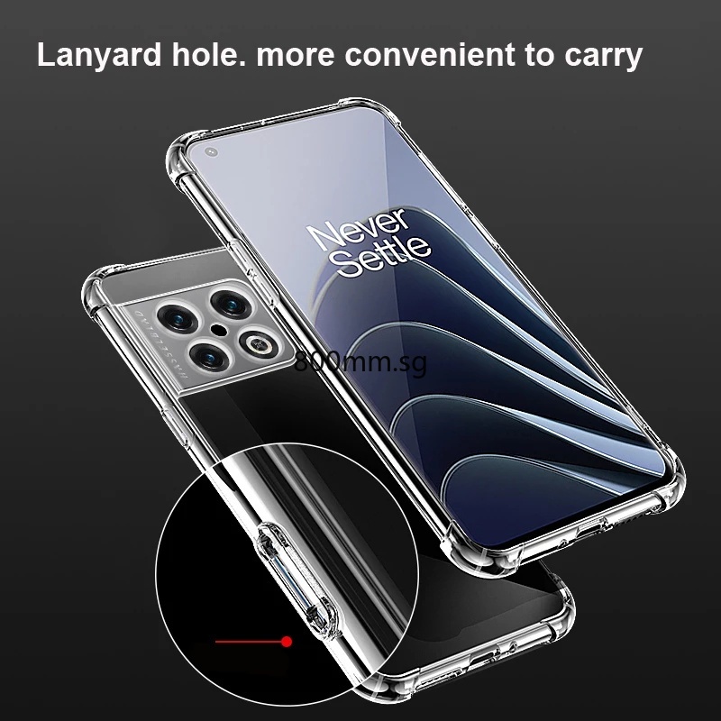 Ốp Điện Thoại Silicone Mềm Trong Suốt Có Túi Khí Chống Sốc Cho OnePlus 10T 10 9 Pro 9R 8 8T 7 7T Pro 6T Nord N10 5G CE 2 5G