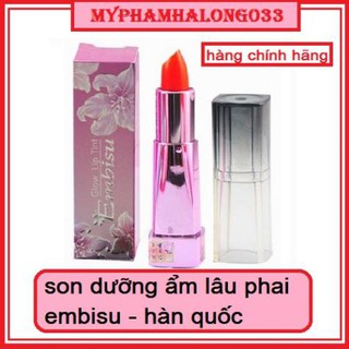 son dưỡng ẩm lâu phai embisu hàn quốc