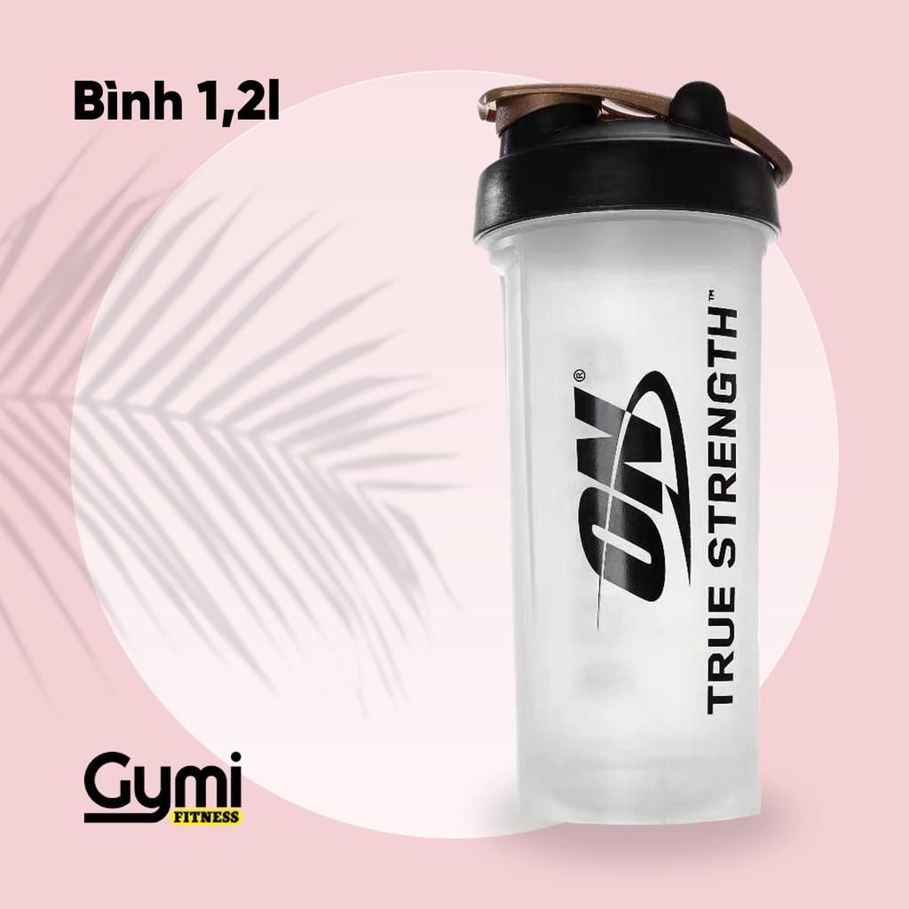 Bình Nước Tập Gym 1,2L | Chai Nước Thể Thao