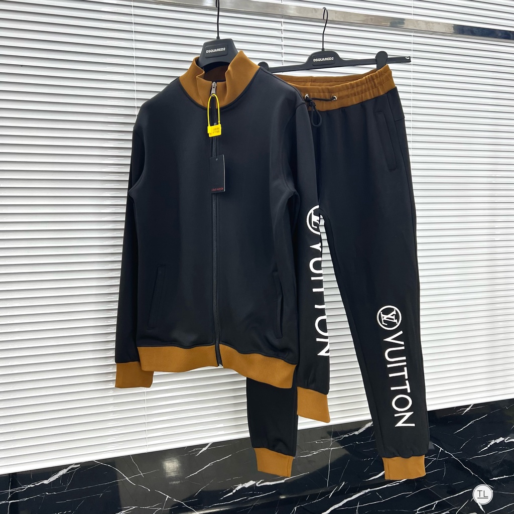 🔥Hot🔥Bộ nỉ LV thiết kế hot trend Nam nữ New 2023