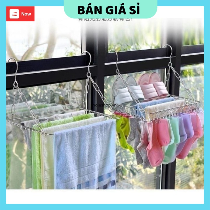 Giá treo đồ  GIÁ VỐN  Giá treo ban công, làm sào phơi quần áo, giày dép, có thể gấp gọn  9489