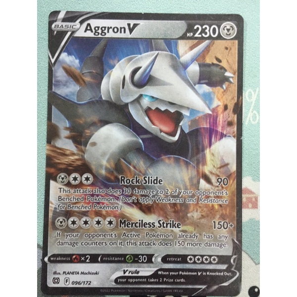 01 thẻ bài Pokemon Brilliant Stars V