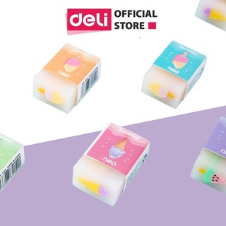 Tẩy thạch Deli hình kem hoa quả-EH301