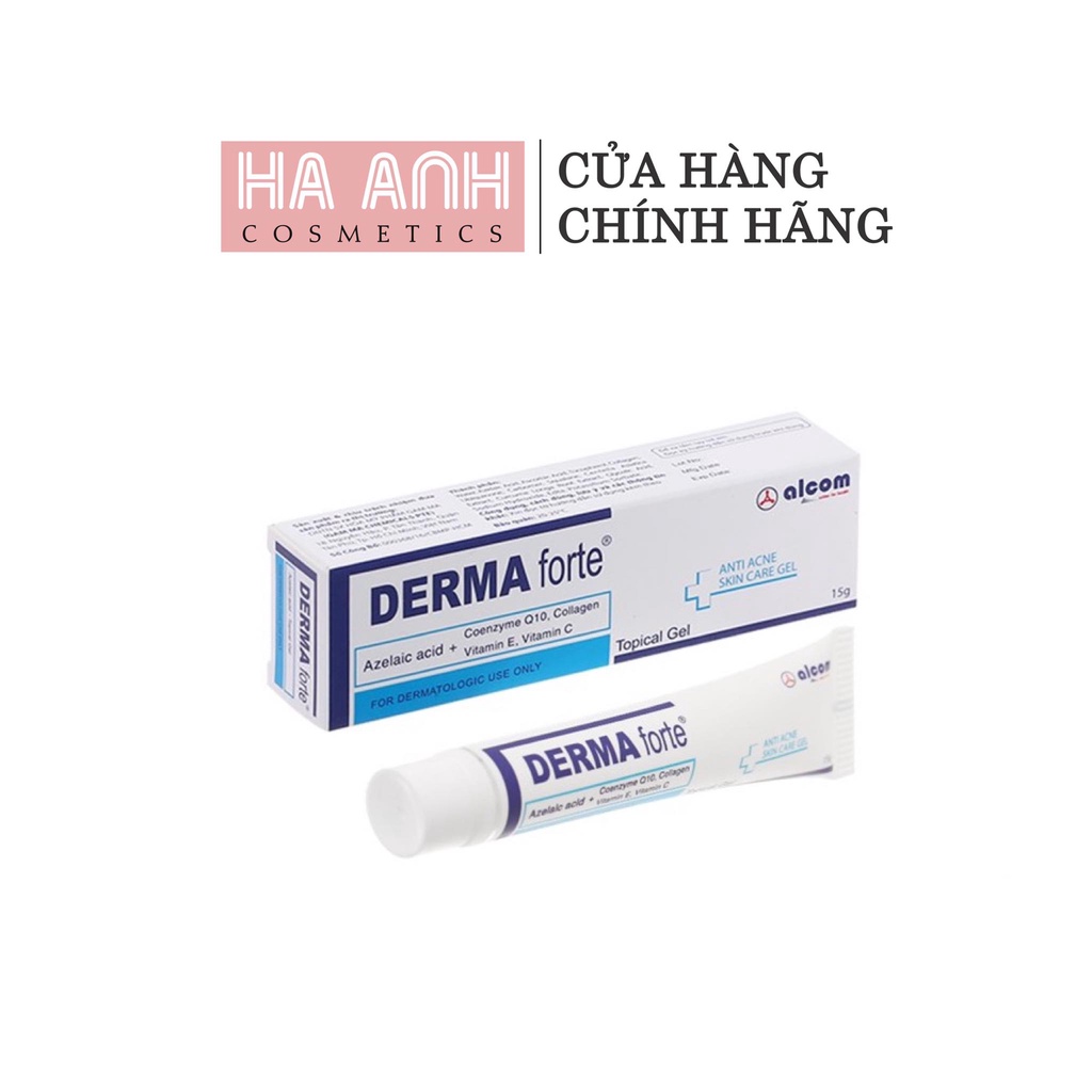 Kem Derma Forte ngừa mụn,giảm thâm, sẹo do mụn tuýp 15g