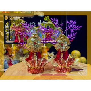 Oản Tài lộc càng vàng lá ngọc dâng ban Thổ Công , ban Gia Tiên hoặc Thần Tài | LU