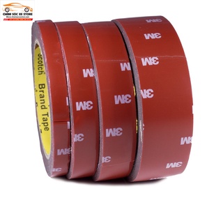 Băng keo hai mặt 3m -băng dính cường lực siêu dính hai mặt x10m