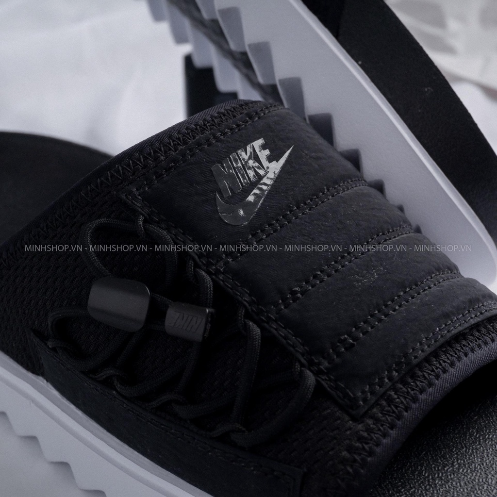 Dép NikeEEE- Asuna Slide 'Black White'  [O-10376