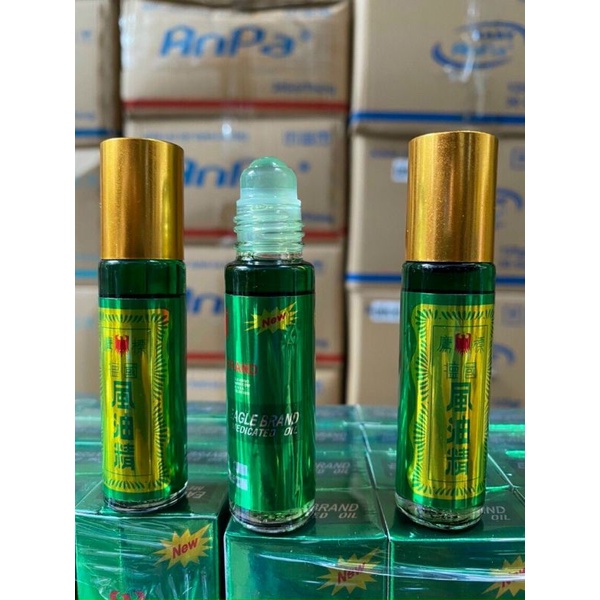 DẦU NƯỚC XANH DẠNG LĂN SINGAPORE  10ml