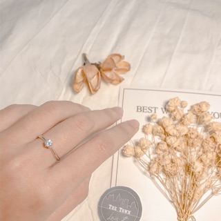 [GIÁ HUỶ DIỆT] Nhẫn bạc S925 đính đá R9