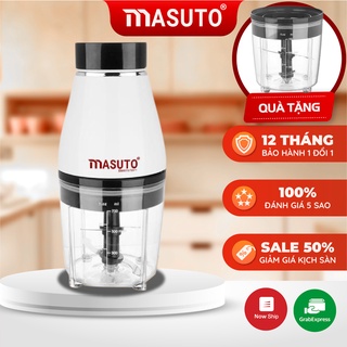 [MUA 1 TẶNG 1] Máy Xay Thực Phẩm Đa Năng Masuto Công Nghệ Nhật Bản cối nhựa