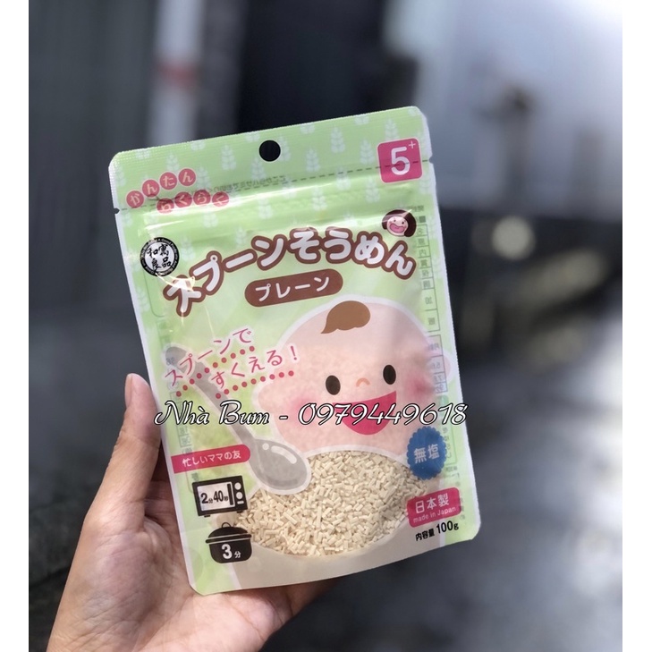 Mì somen vụn Ryohin 5m+ mì ăn dặm Nhà Bum