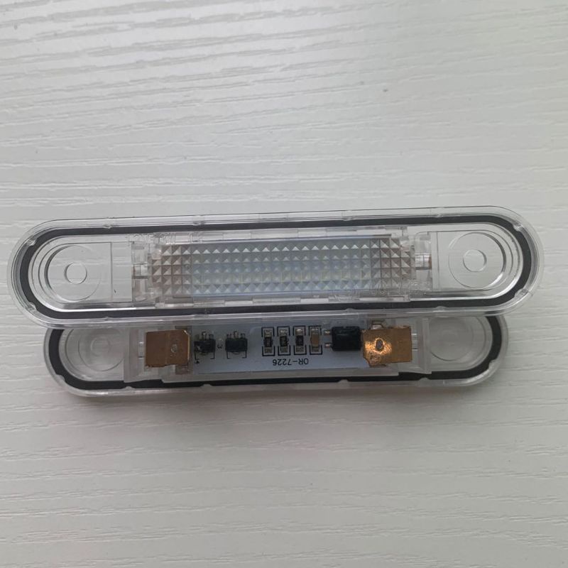 Set 2 Đèn LED Chiếu Biển Số Xe Chống Nước Cho W124 W201 W202 LED