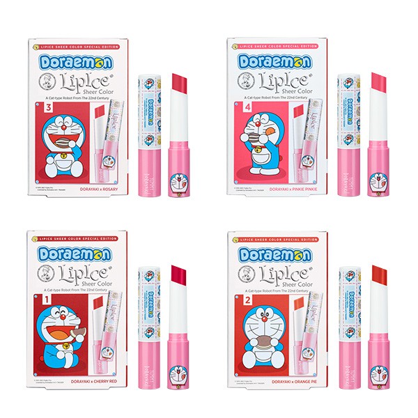 Son dưỡng có màu Doraemon x LipIce Sheer Color 2.4g