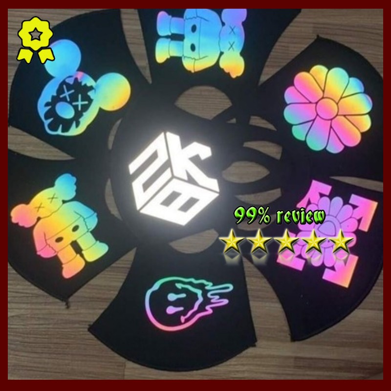 [Freeship] Khẩu Trang Unisex Phản Quang Vải Su Hàn Quốc CorgiZ | BigBuy360 - bigbuy360.vn