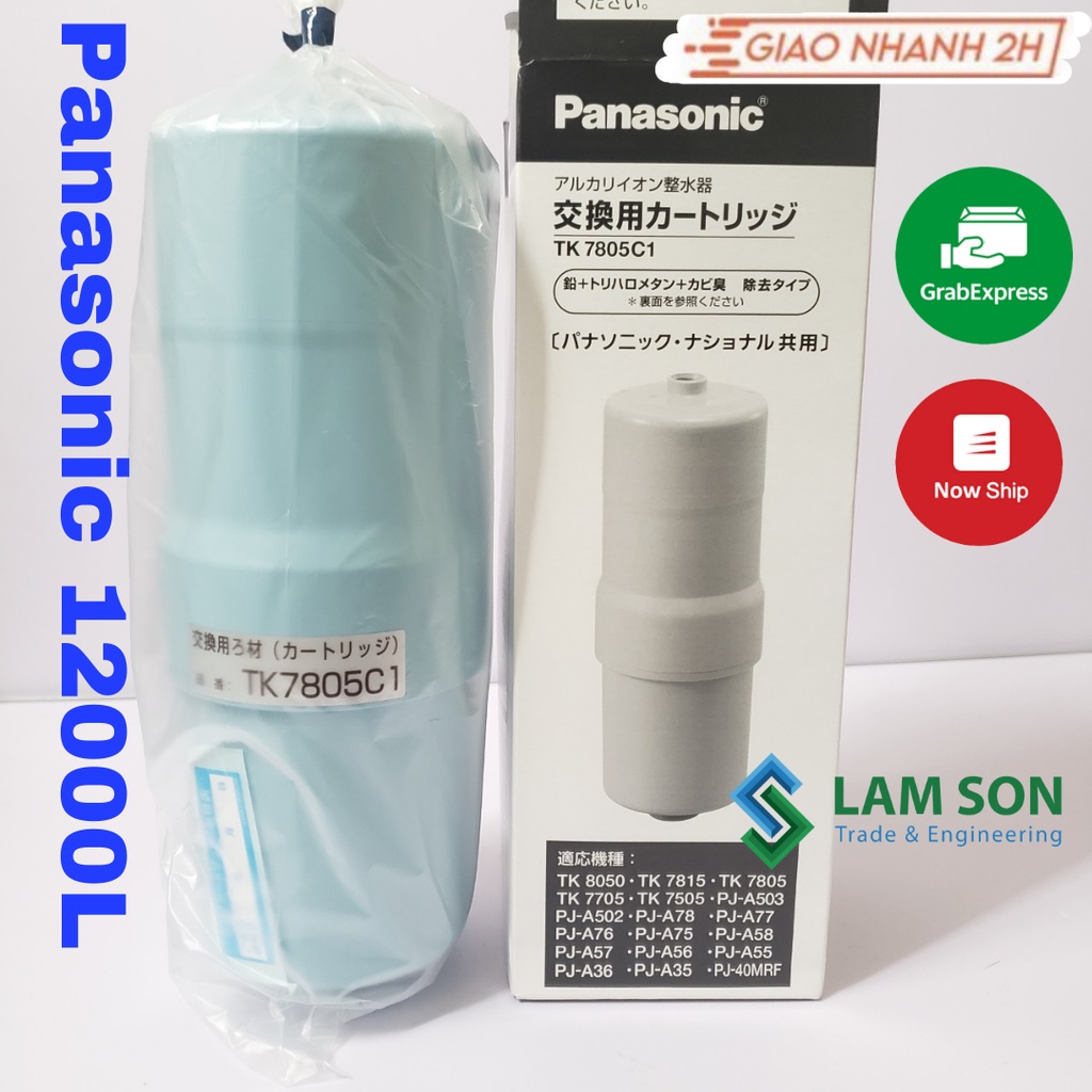 Lõi lọc nước Panasonic 12000L.TK7805C1[CHÍNH HÃNG]- Lõi lọc  Panasonic TK8050,7815,7805,7705, AS43,44,45,46