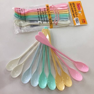 Combo 10 thìa nhựa Nhật Bản.