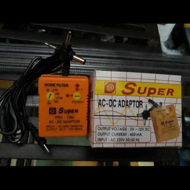 Nguồn Adapter Super đa năng nhiều đầu