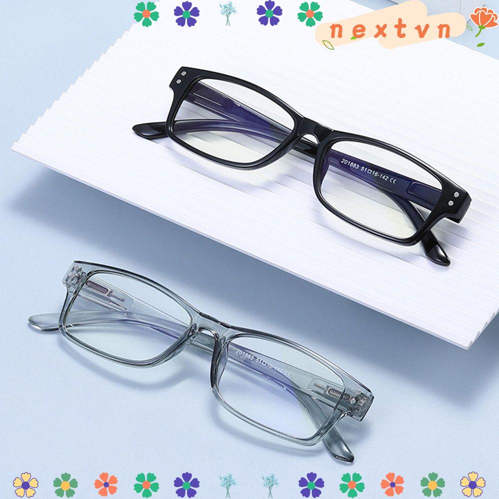 Mắt kính đọc sách chống tia UV siêu nhẹ trong suốt nhiều màu thời trang cho nam và nữ