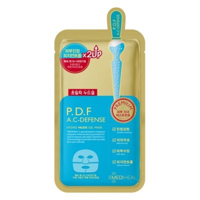 Mặt nạ cao cấp làm dịu da dành cho da mụn Mediheal P.D.F A.C-Defense Nude Gel Mask 30g