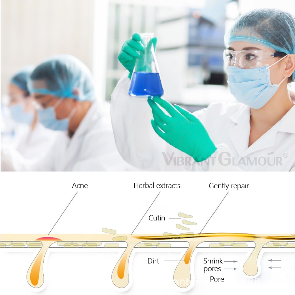 Serum se khít lỗ chân lông COCUTE chiết xuất thảo mộc dưỡng ẩm kiềm dầu làm săn chắc làn da 15ml