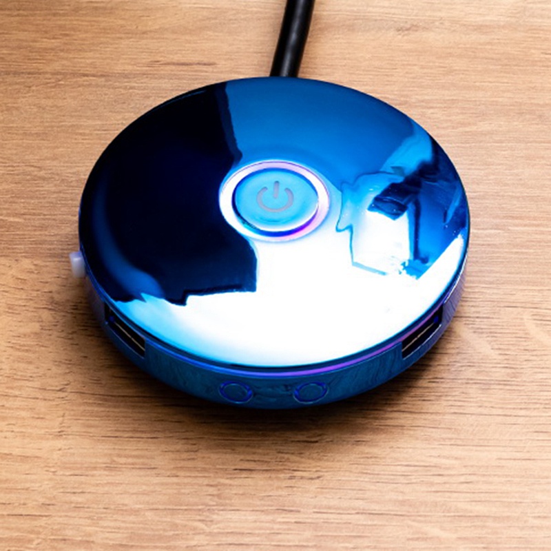 Công tắc máy tính Hiệu ứng ánh sáng RGB Nút chuyển đổi nguồn máy chủ bên ngoài ,) Thích hợp cho quán cà phê Internet ,Homes,Văn phòng ( Đen