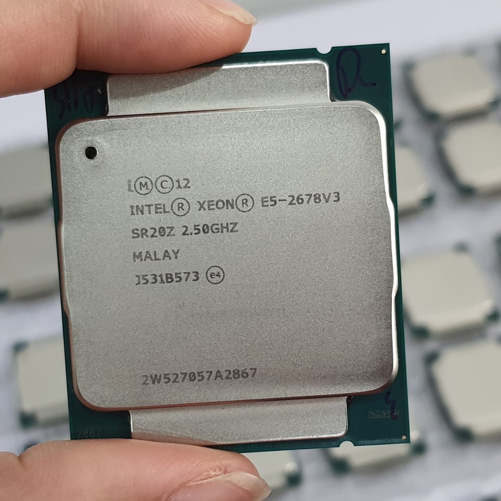 Bộ vi xử lý CPU Xeon E5 2678V3 12 lõi 24 luồng Socket 2011 | BigBuy360 - bigbuy360.vn