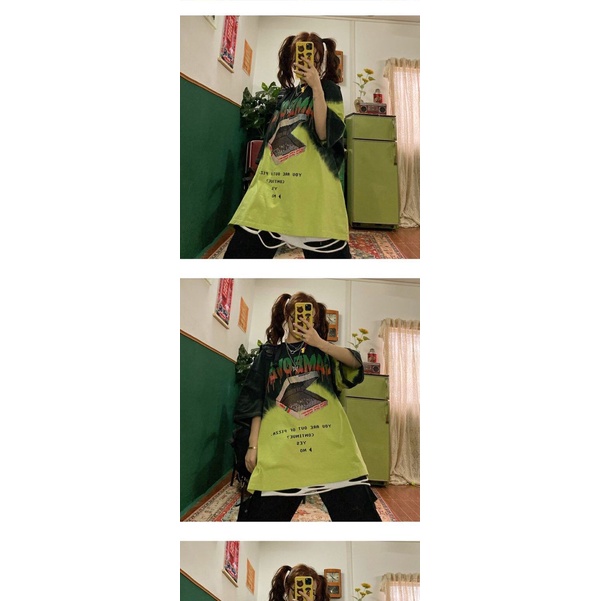 Áo thun tay ngắn thời trang nam nữ phong cách Hong Kong Hàn Quốc mùa hè 2021