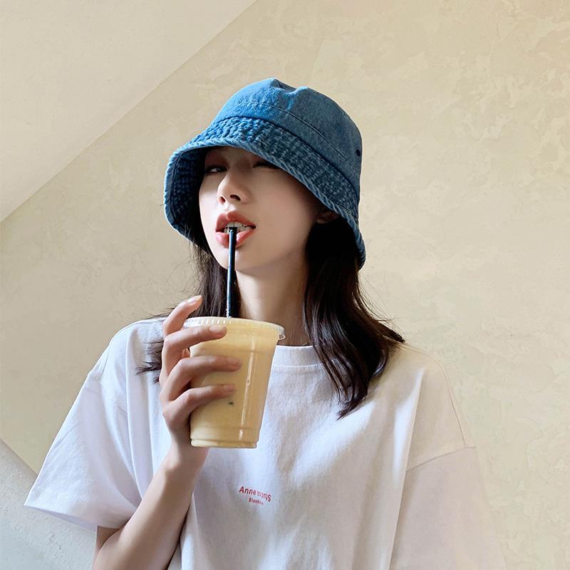 Nón tai bèo Denim phong cách Retro Nhật Bản